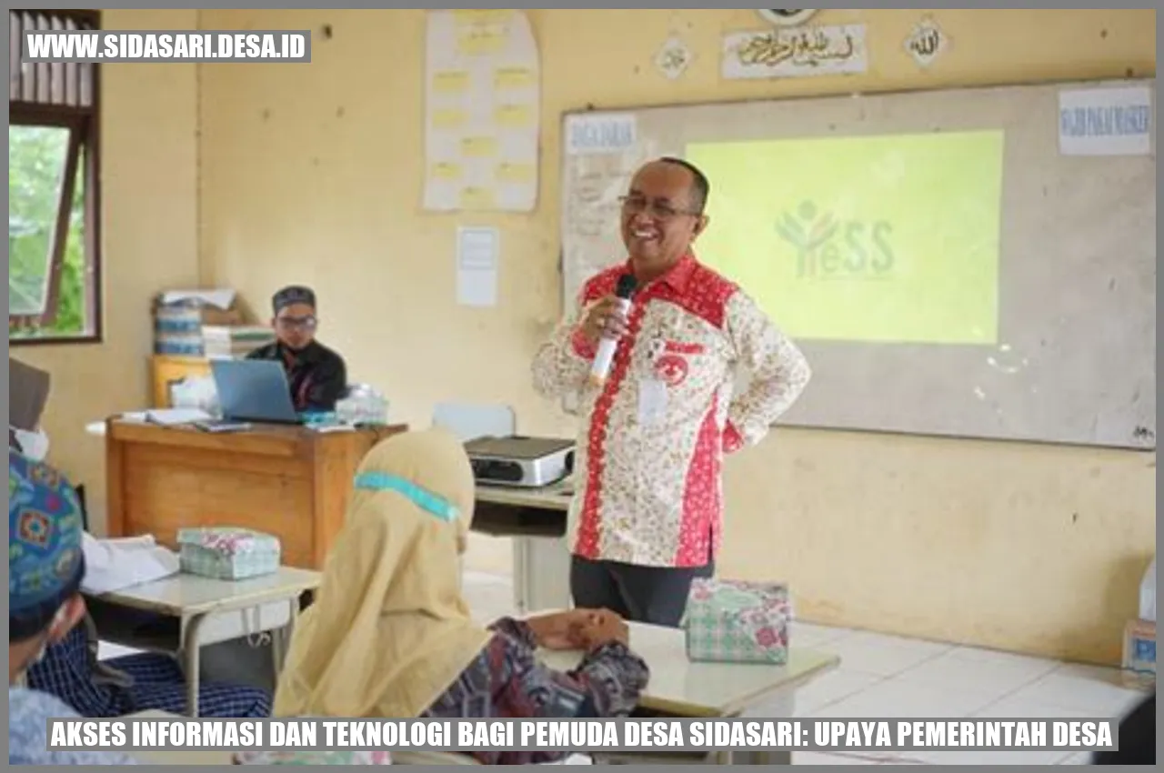 Akses Informasi dan Teknologi bagi Pemuda Desa Sidasari: Upaya Pemerintah Desa