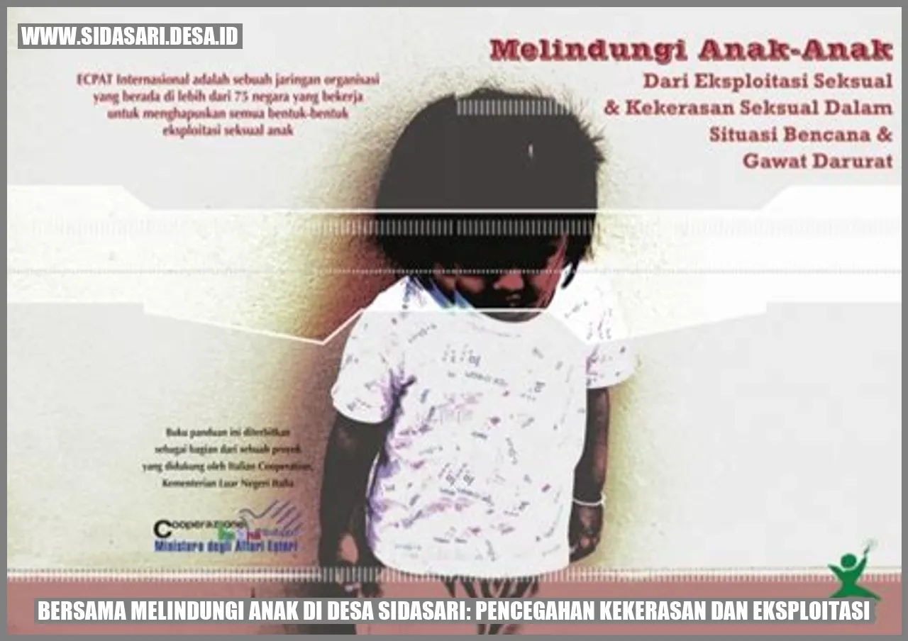 Bersama Melindungi Anak di Desa Sidasari: Pencegahan Kekerasan dan Eksploitasi