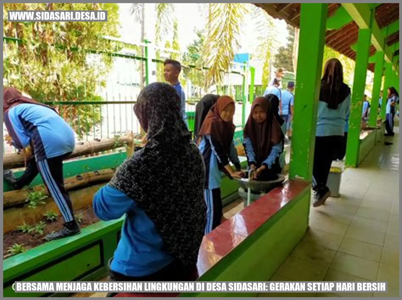 Kebersihan Lingkungan di Desa sidasari