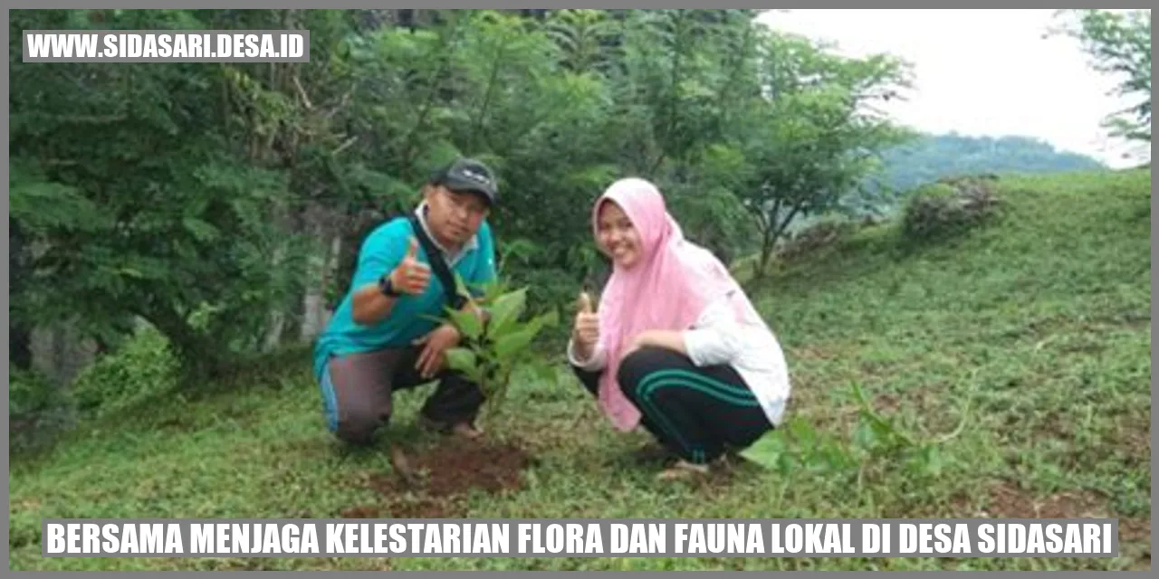 Gambar Kelestarian Flora dan Fauna Lokal