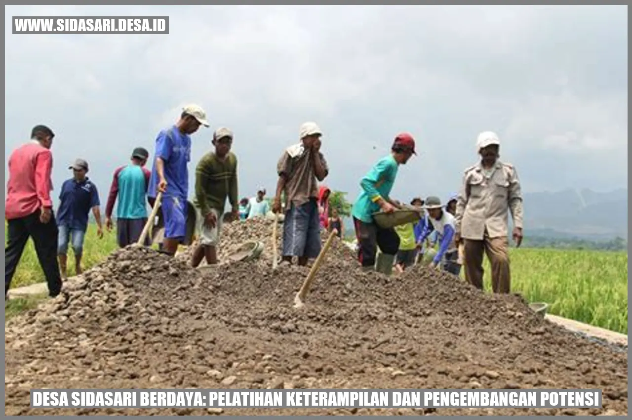 Desa sidasari Berdaya: Pelatihan Keterampilan dan Pengembangan Potensi