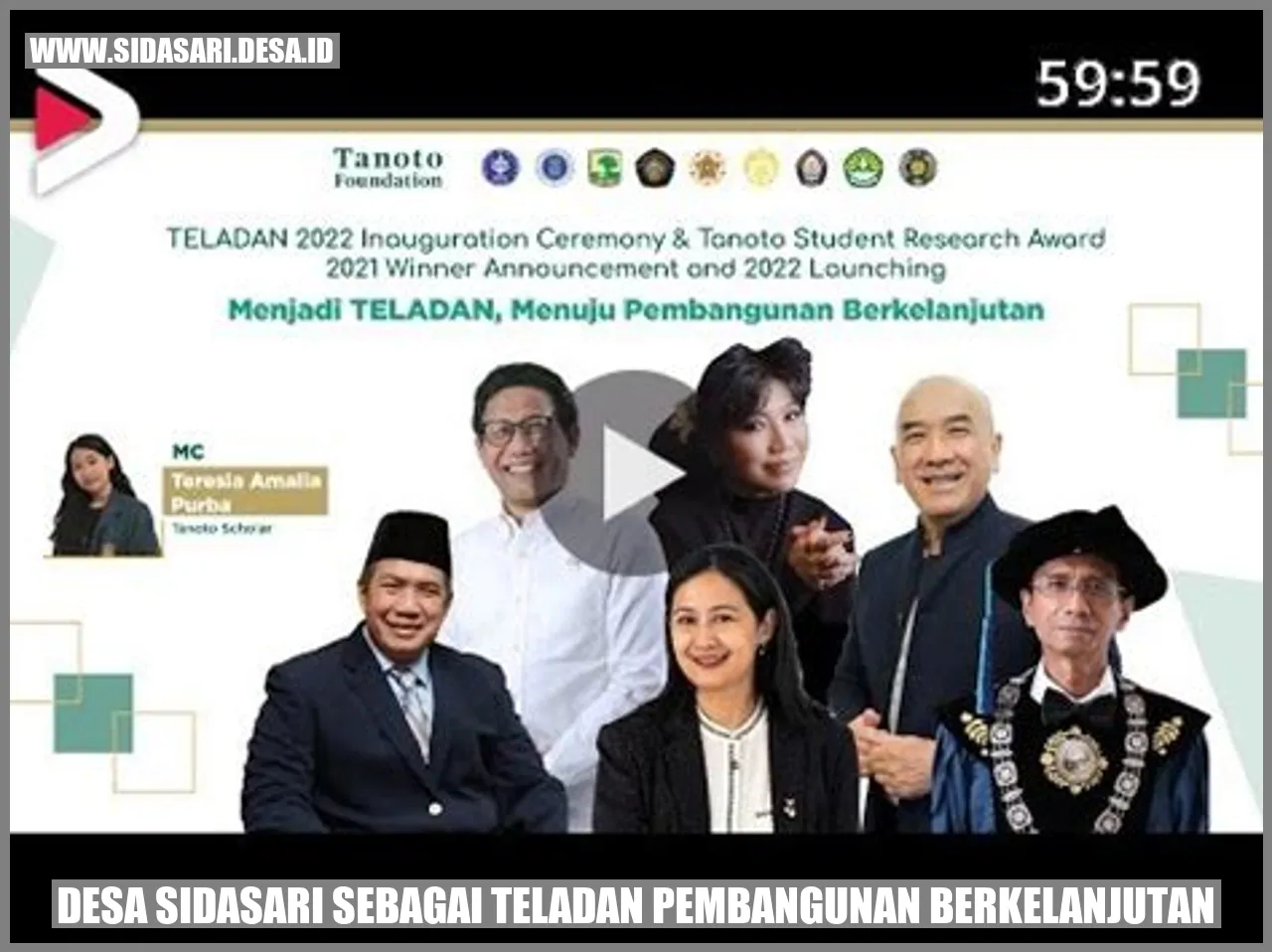 Desa Sidasari sebagai Teladan Pembangunan Berkelanjutan