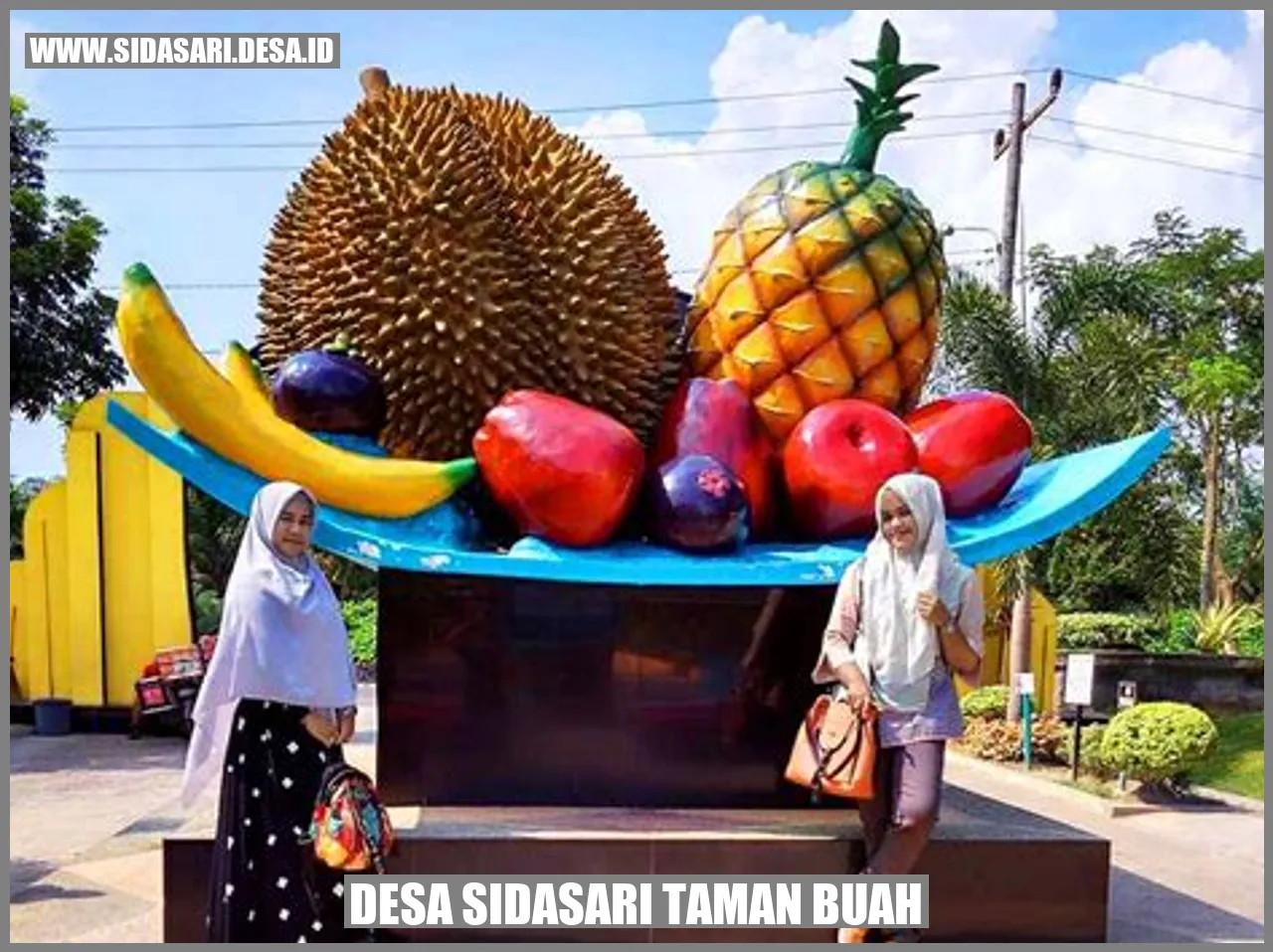 Taman Buah dan Kebun Organik di Desa Sidasari