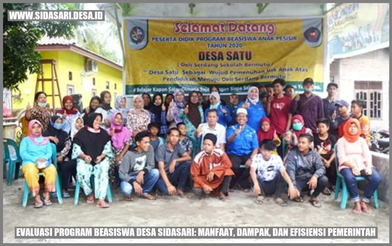 Program Beasiswa Desa Sidasari