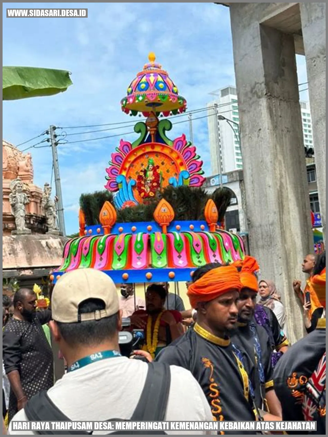 Perayaan Thaipusam di Desa Sidasari