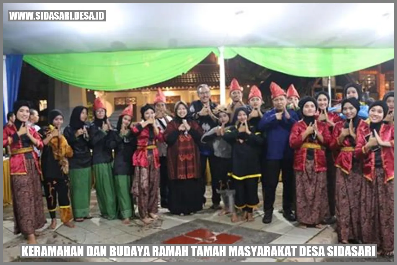 Budaya Ramah Tamah Desa Sidasari