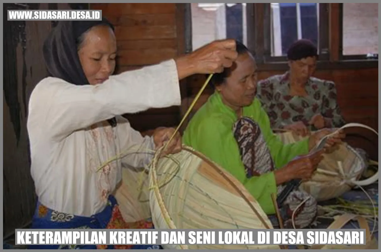 Kerajinan Tangan Desa Sidasari