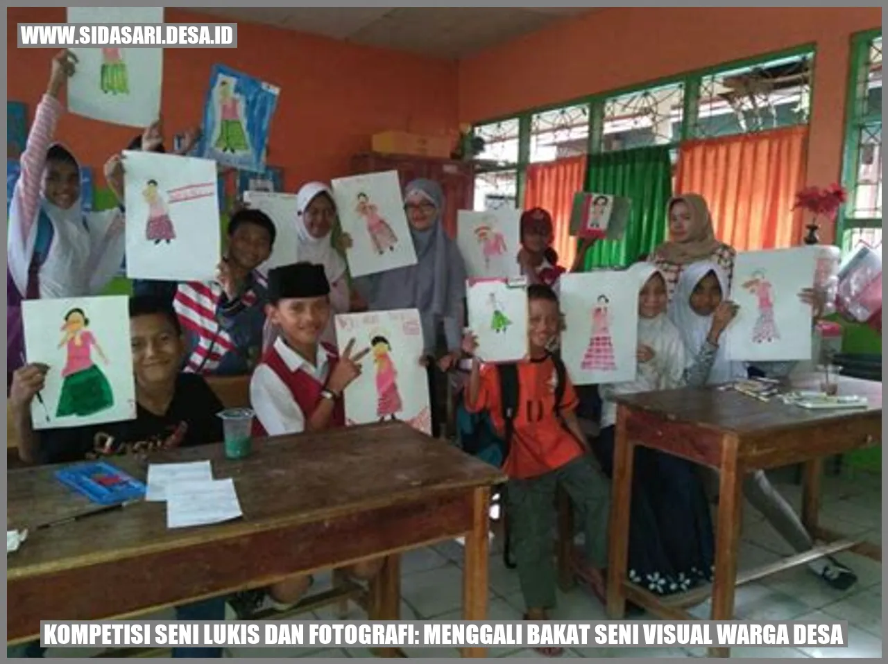 Kompetisi Seni Lukis dan Fotografi: Menggali Bakat Seni Visual Warga Desa