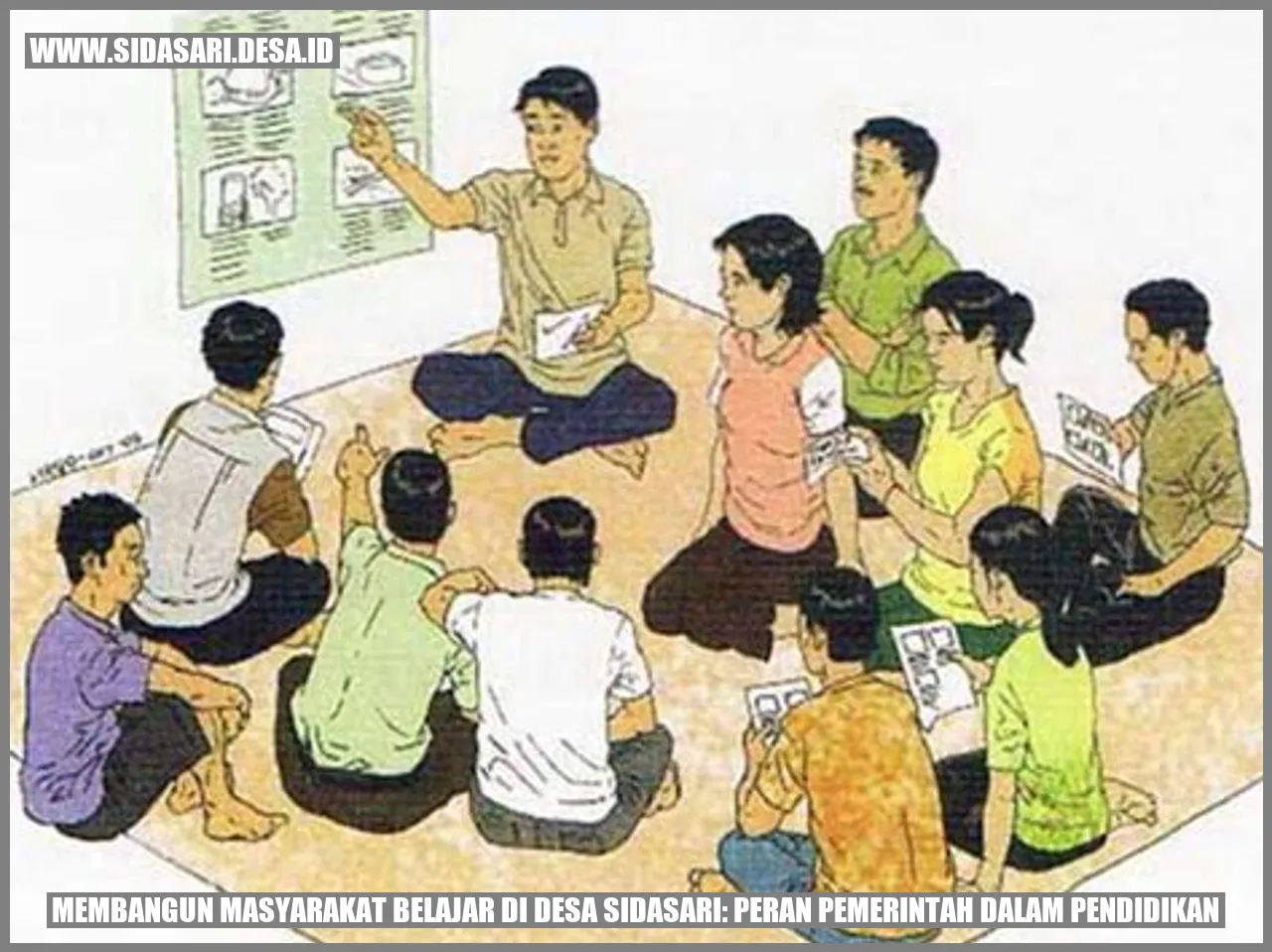 membangun masyarakat belajar