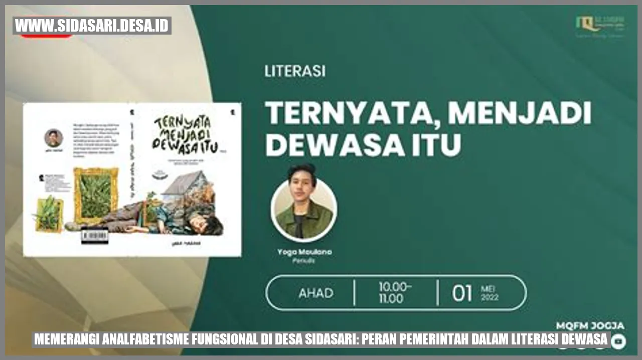 Pusat Baca dan Belajar di Desa Sidasari