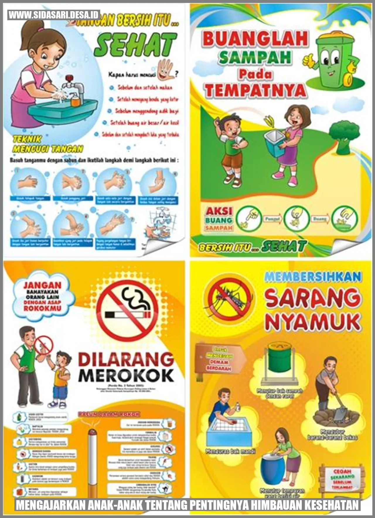 Mengajarkan Anak-Anak tentang Pentingnya Himbauan Kesehatan