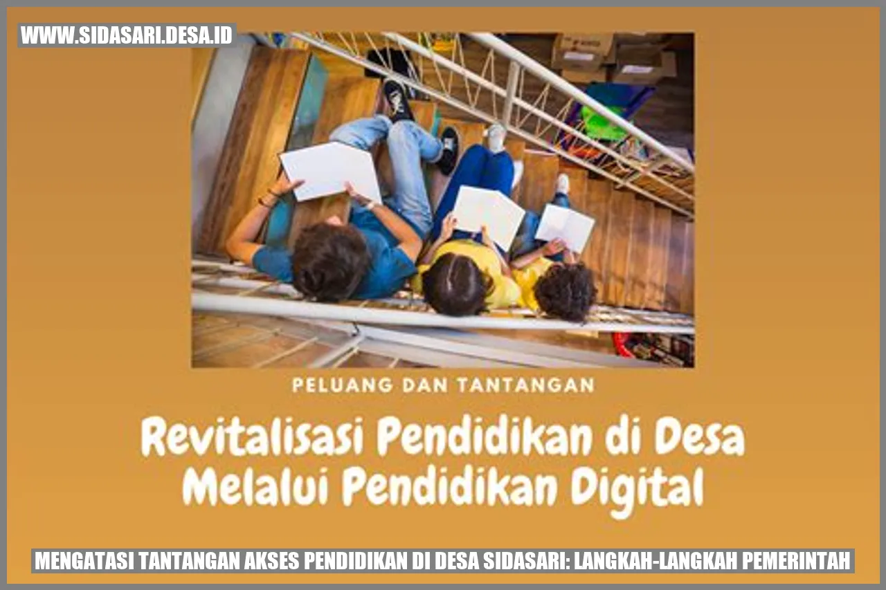 Gedung Sekolah di Desa Sidasari