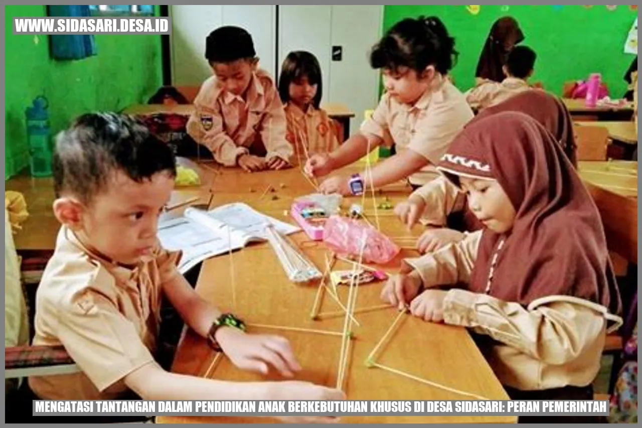 Fasilitas Pendidikan Ramah Anak Berkebutuhan Khusus