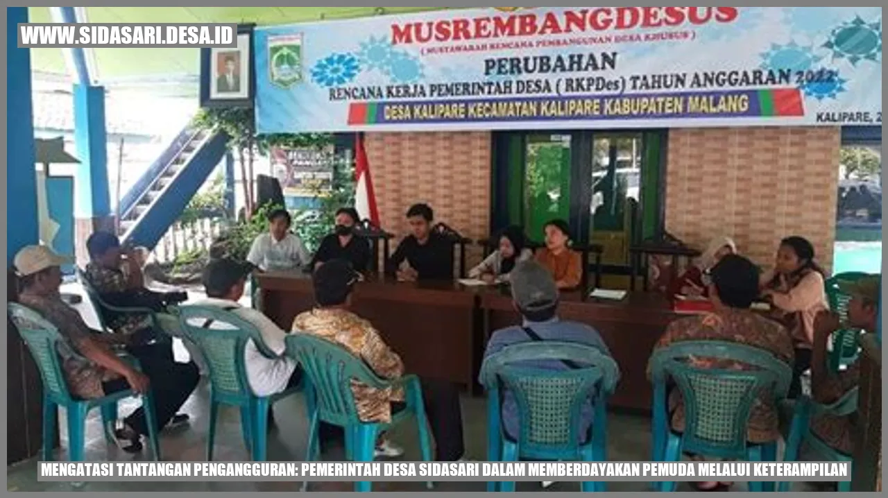 Pemerintah Desa Sidasari Memberdayakan Pemuda melalui Keterampilan