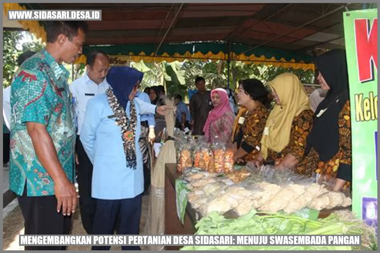 Potensi Pertanian Desa Sidasari