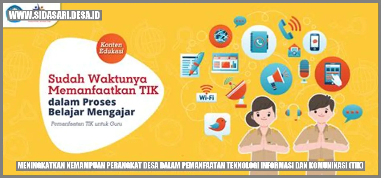 Infrastruktur TIK di Desa Sidasari