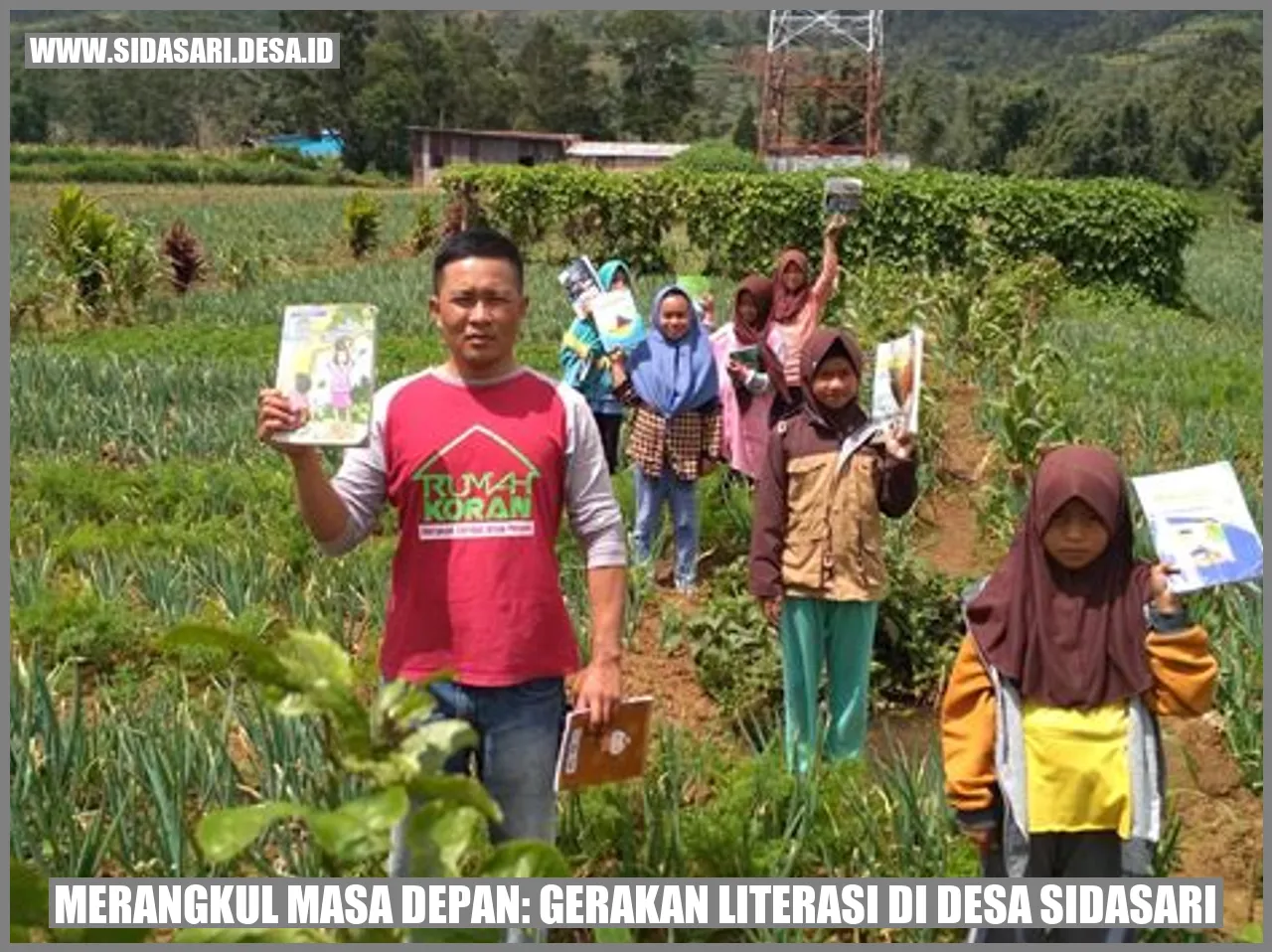 Gambar Gerakan Literasi di Desa Sidasari