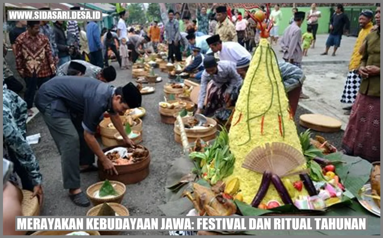 Merayakan Kebudayaan Jawa: Festival dan Ritual Tahunan