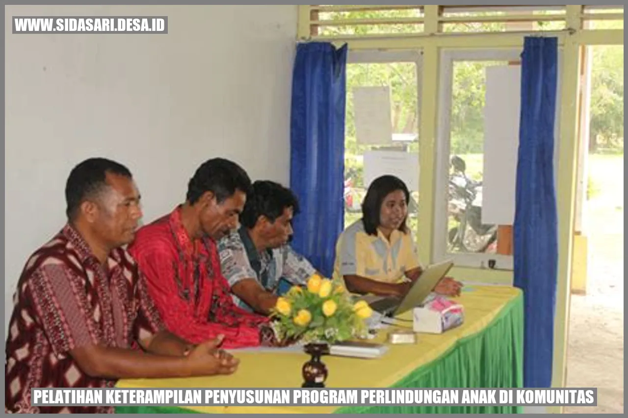 Pelatihan Keterampilan Penyusunan Program Perlindungan Anak di Komunitas