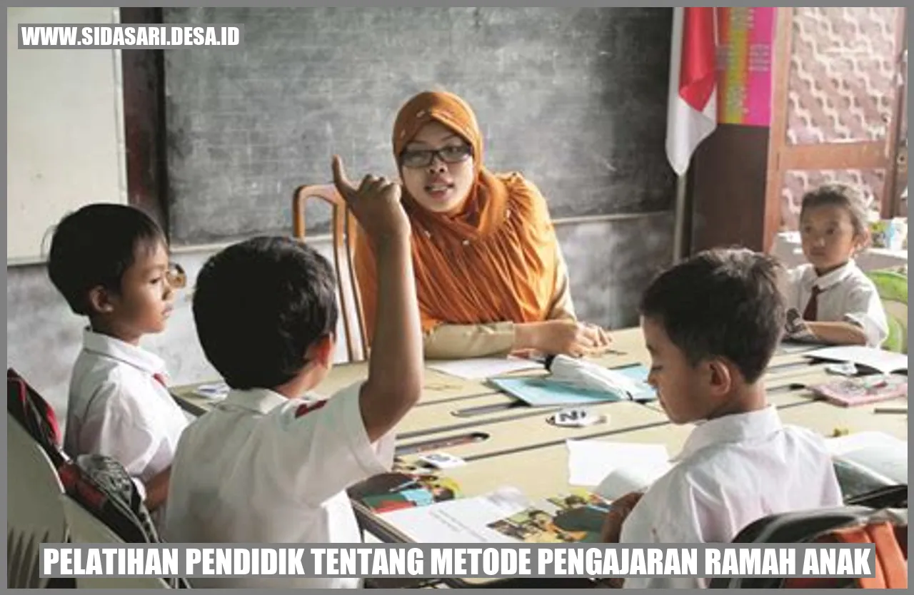 Pelatihan Pendidik tentang Metode Pengajaran Ramah Anak