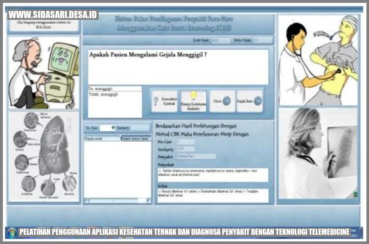 Pelatihan Penggunaan Aplikasi Kesehatan Ternak dan Diagnosa Penyakit dengan Teknologi Telemedicine