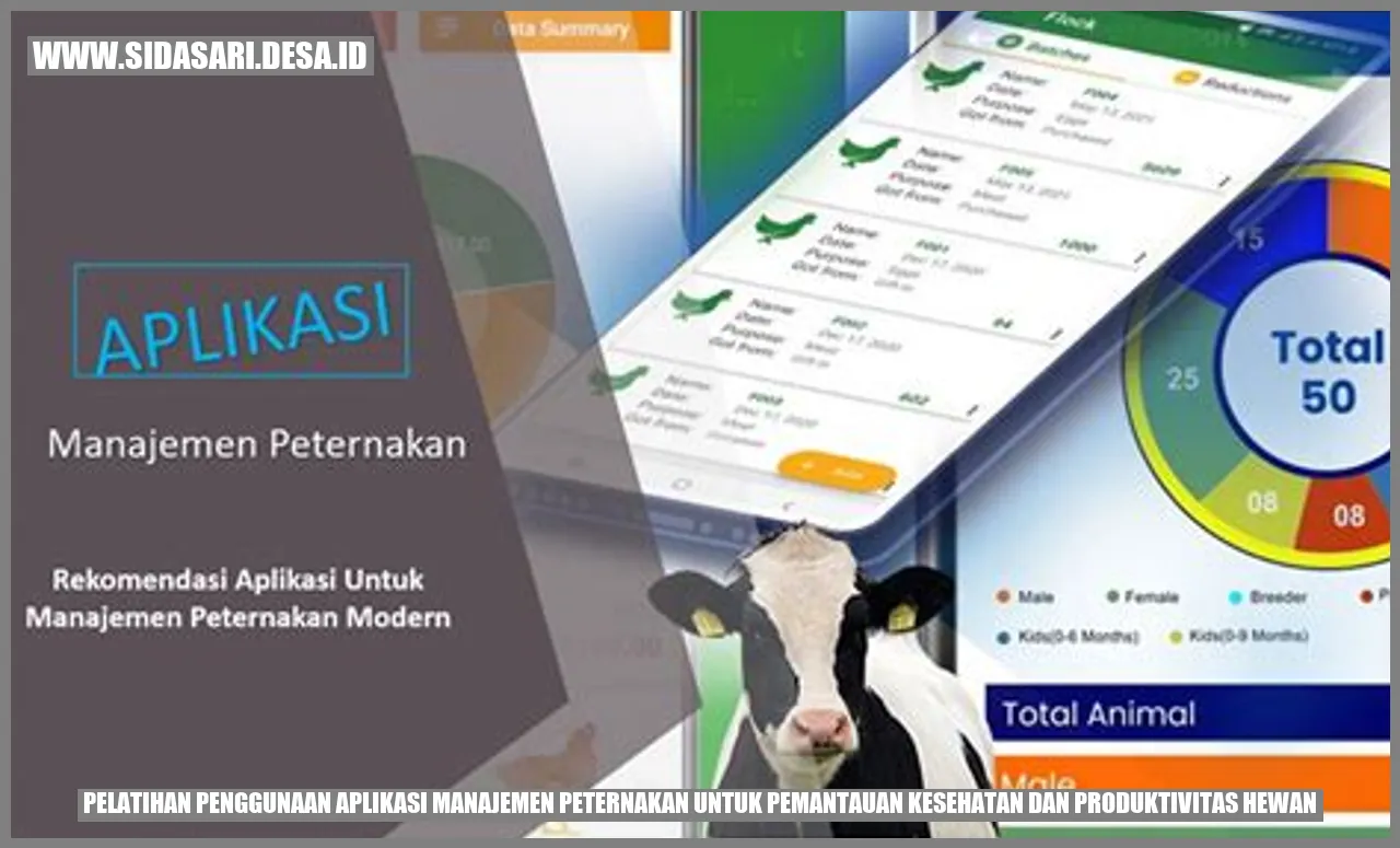 Pelatihan Penggunaan Aplikasi Manajemen Peternakan untuk Pemantauan Kesehatan dan Produktivitas Hewan