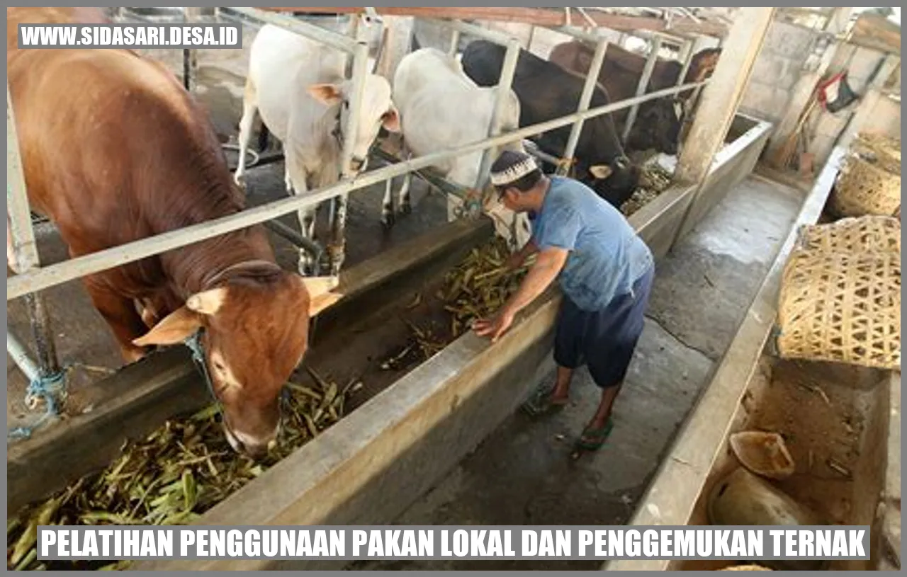 Pelatihan Penggunaan Pakan Lokal dan Penggemukan Ternak