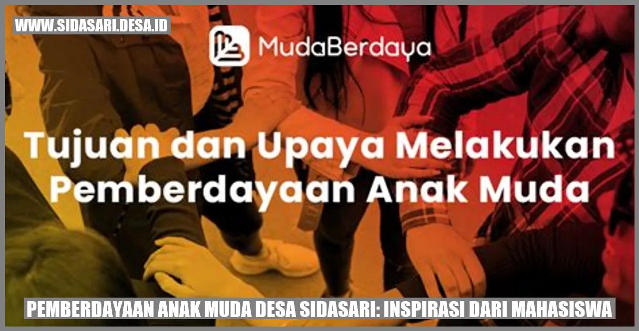 Gambar Pemberdayaan Anak Muda Desa Sidasari