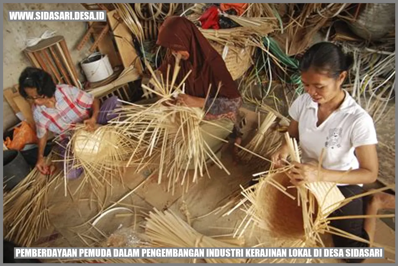 Industri Kerajinan Lokal di Desa sidasari