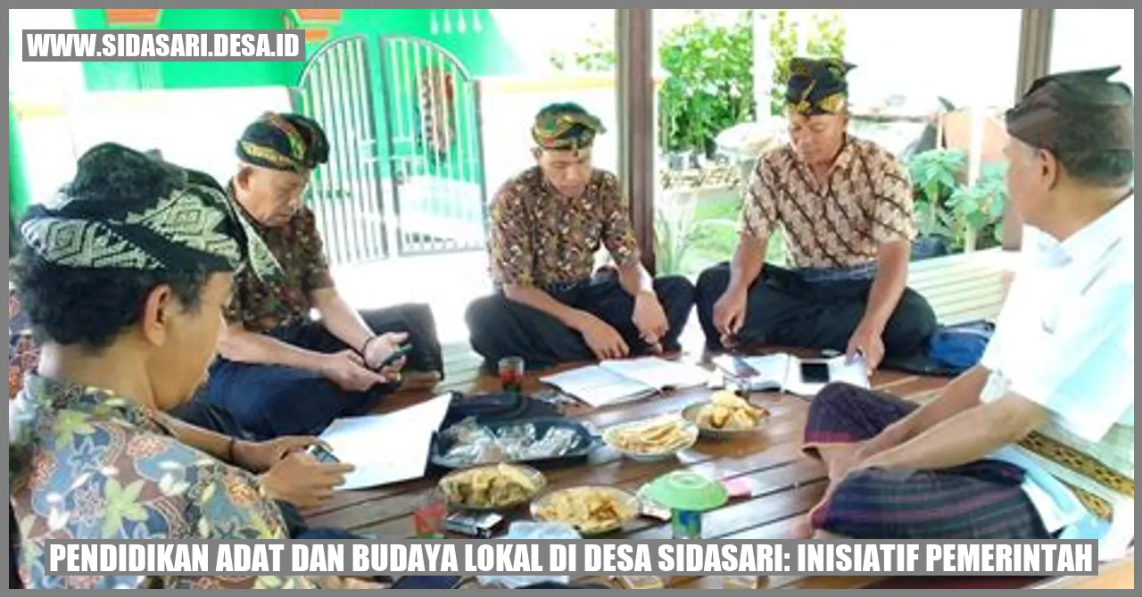 Gambar Pendidikan Adat dan Budaya Lokal di Desa Sidasari