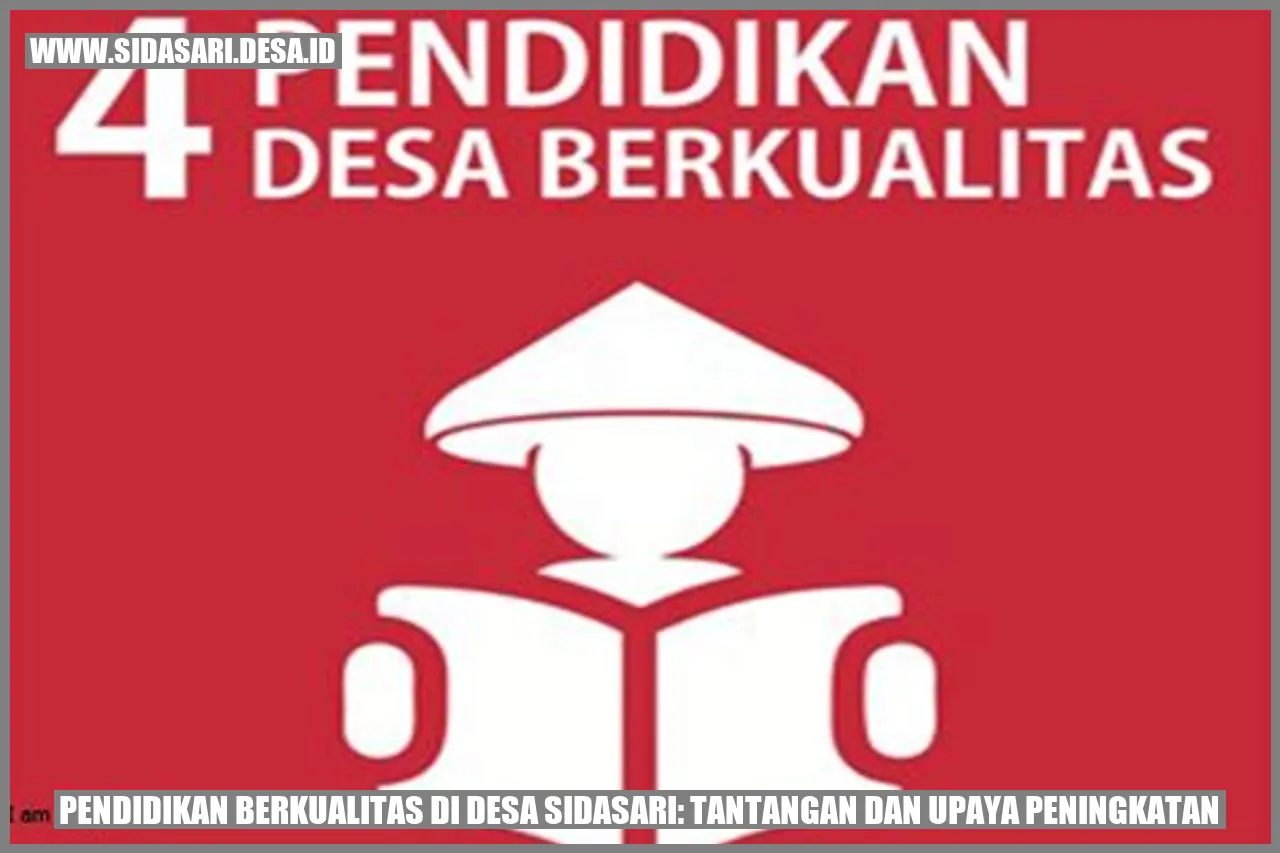 Gambar pendidikan di desa Sidasari