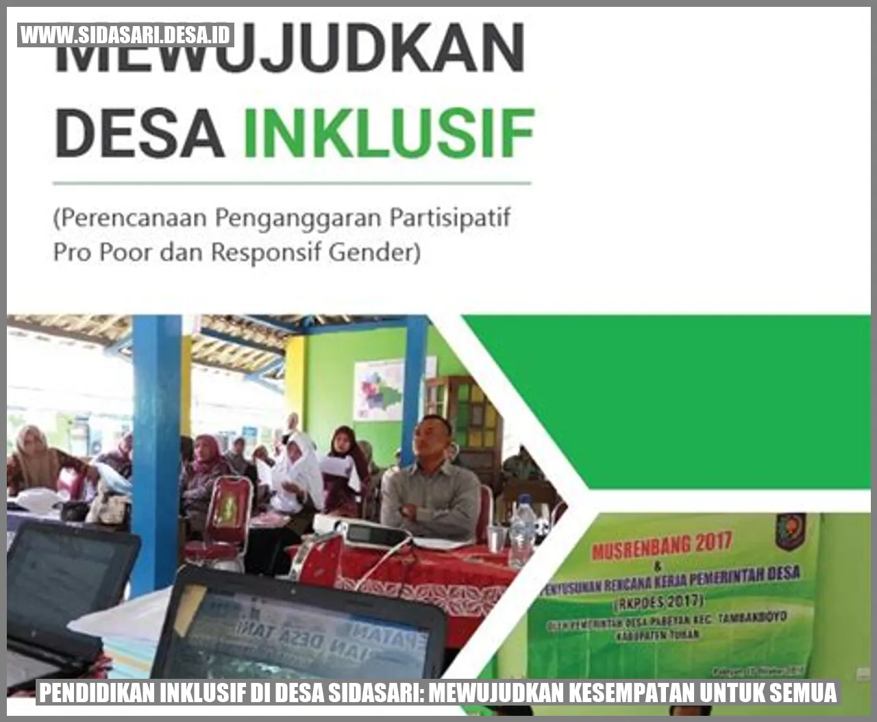 Pendidikan Inklusif di Desa Sidasari: Mewujudkan Kesempatan untuk Semua