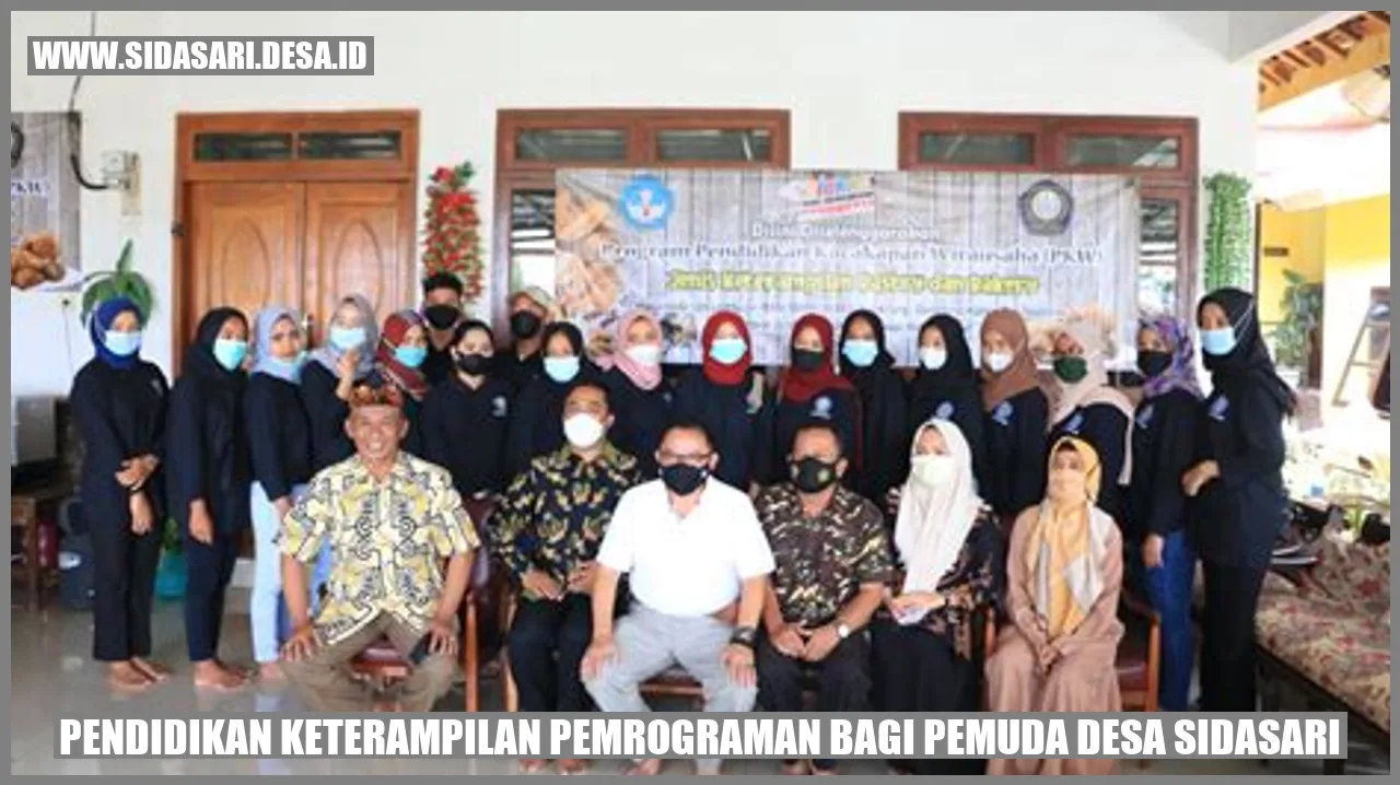 Pendidikan Keterampilan Pemrograman bagi Pemuda Desa Sidasari