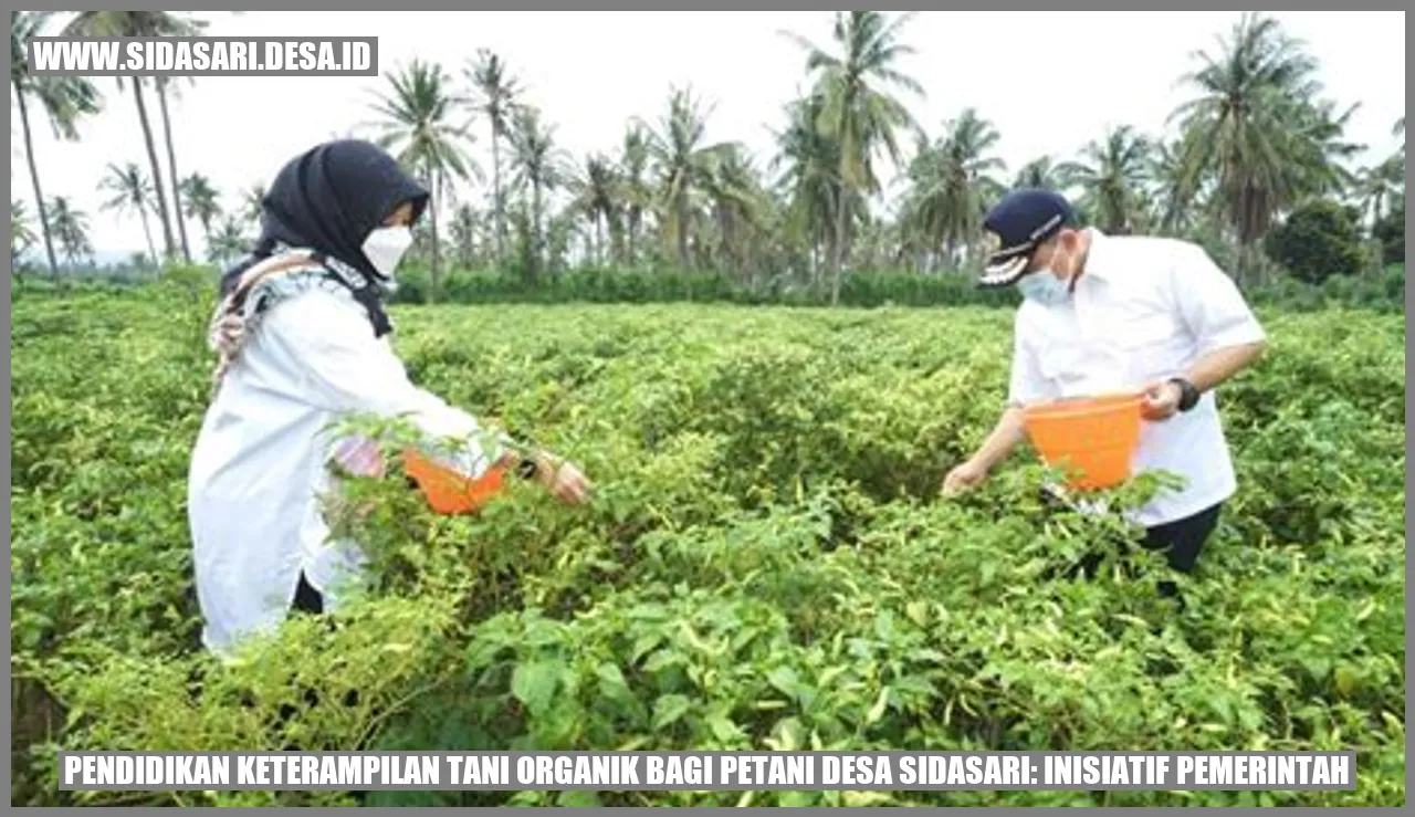 Pendidikan Keterampilan Tani Organik bagi Petani Desa Sidasari