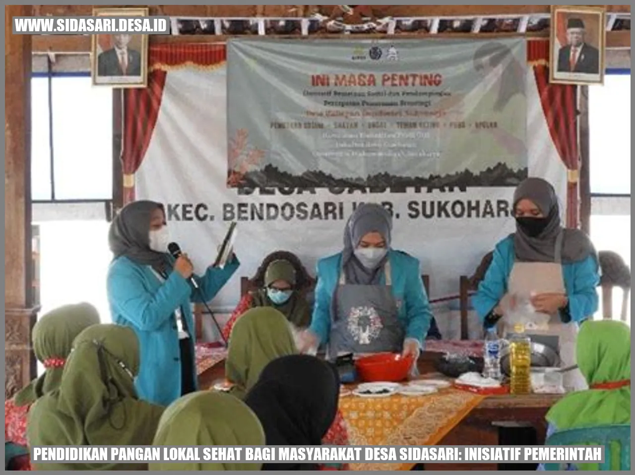 Pendidikan Pangan Lokal Sehat bagi Masyarakat Desa Sidasari