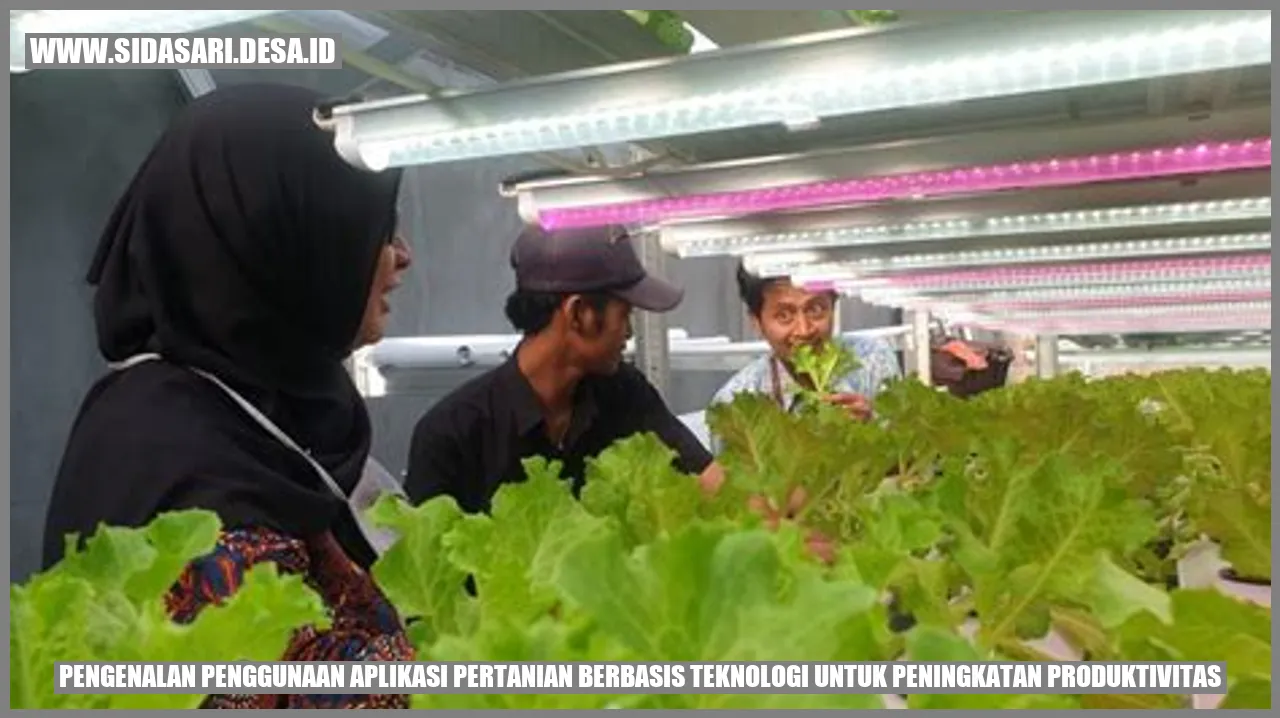 Aplikasi Pertanian Berbasis Teknologi