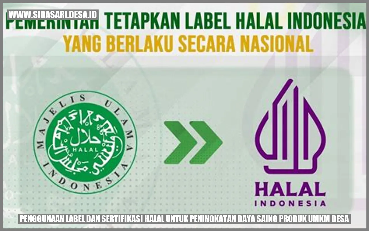 Label Halal dan Sertifikasi Halal