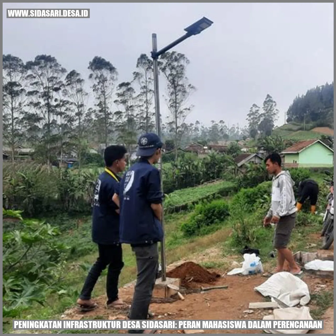 Peningkatan Infrastruktur Desa Sidasari: Peran Mahasiswa dalam Perencanaan