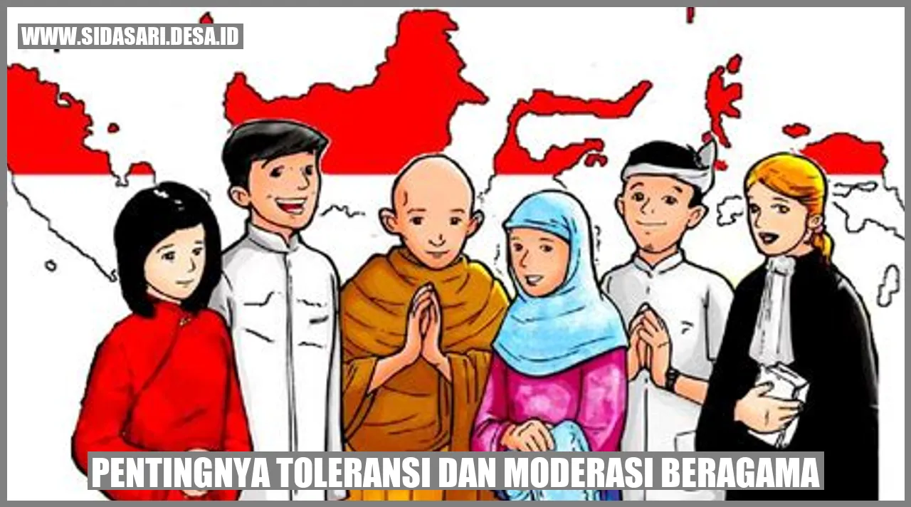 Toleransi dan Moderasi Beragama