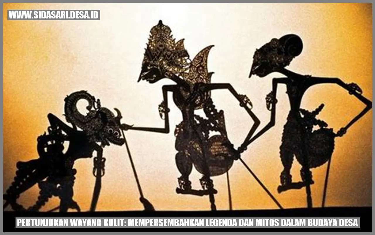 Pertunjukan Wayang Kulit